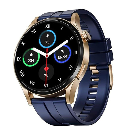 LX INDIA Smart Watch boAt Chrome Horizon 1.51 AMOLED Display Smart Watch(Royal Blue)