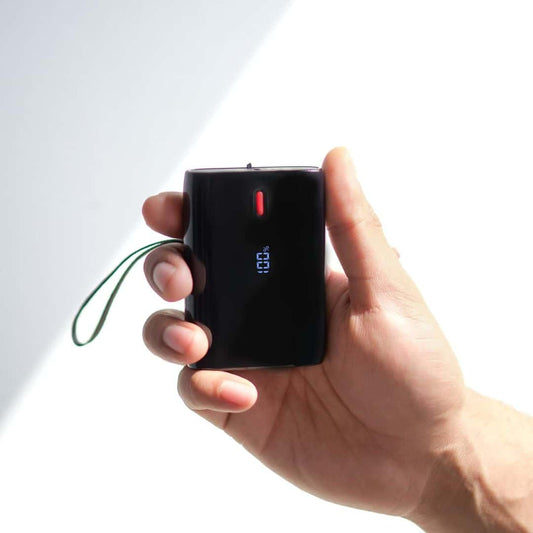 LXINDIA Power Bank boAt EnergyShroom PB300 (Carbon Black)