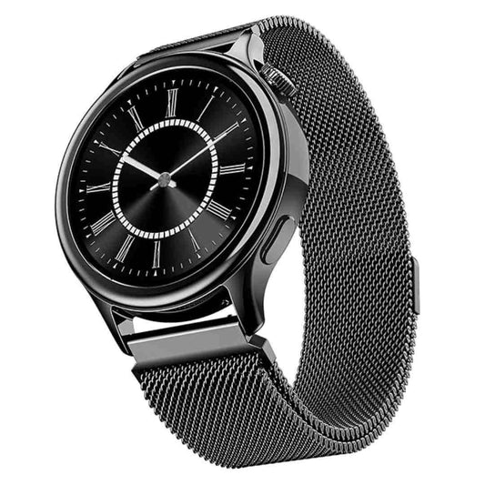 LX INDIA Smart Watch Metallic Black boAt Enigma Daze Women's Luxury Smart Watch 1.3 Luminous Display