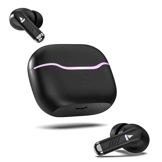 LX INDIA Earbuds Black Sabre boAt Immortal 125 TWS in-Ear Earbuds w/up to 40 hrs Playtime,BT v5.3