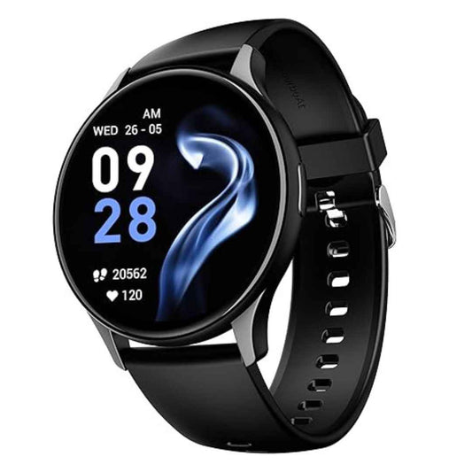 LX INDIA Smart Watch boAt Lunar Peak 1.45 AMOLED Display Smart Watch (Black)
