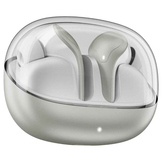 LX INDIA Earbuds Ash Grey boAt New Launch Airdopes Plus 311, Glass Design, Dual Mics ENx, Fast Charge, Bluetooth Earbuds, TWS Ear Buds Wireless Earphones with mic