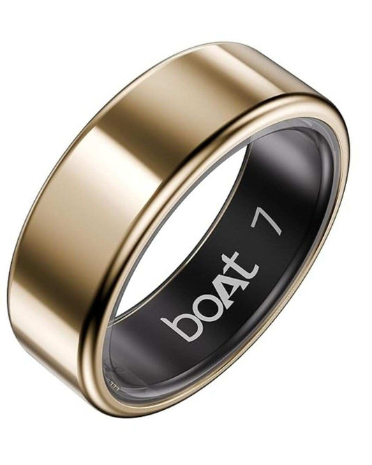 LX INDIA Smart Ring boAt New Launch SmartRing Active Plus( Rose Gold  7)