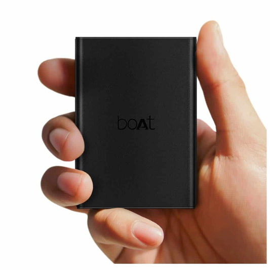 LXINDIA Power Bank boAt Newly Launched Pocket Energyshroom PB400 Pro (Black)