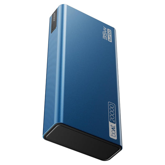 LX INDIA Power Bank Navy Blue boAt PB435 Turbo 35W Power Bank