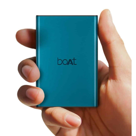 LXINDIA Power Bank boAt Pocket Energyshroom PB300 Pro (Steel Blue)