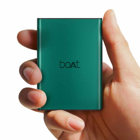 LXINDIA Power Bank boAt Pocket Energyshroom PB400 Pro (Emerald Green)