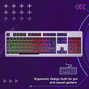 LXINDIA Keyboards boAt Redgear Grim V2 Wired Gaming Keyboard