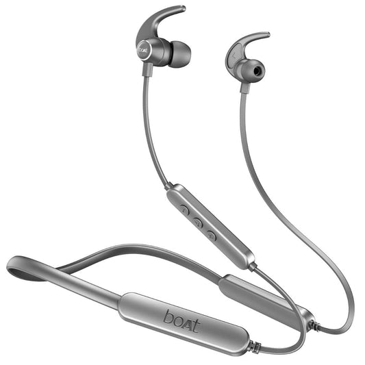 LX INDIA Headphones and Headsets boAt Rockerz 255 Pro+, 60HRS Battery, Fast Charge, IPX7, Dual Pairing, Low Latency, Magnetic Earbuds, in Ear Bluetooth Neckband, Wireless with Mic Earphones (Cosmic Grey)
