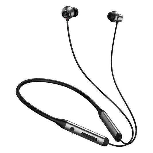 LX INDIA Headphones and Headsets boAt Rockerz 280 ANC w/Crystal Bionic Sound Powered by Dirac Opteo, Active Noise Cancellation, (Gunmetal Black)