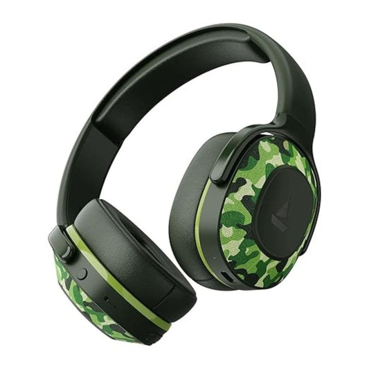 LX INDIA Headphone Army Green boAt Rockerz 413 (2025 Launch) Wireless Headphone with Mic