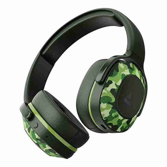 LX INDIA Headphone boAt Rockerz 425 Bluetooth Wireless On Ear Headphones Dual Pairing with Mic(Army Green)