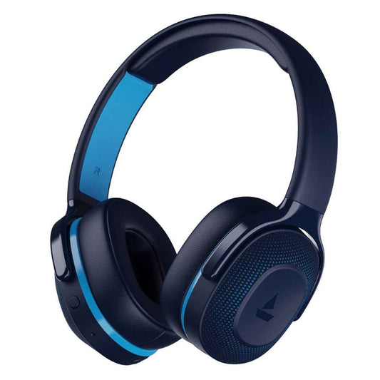LX INDIA Headphones and Headsets Oceana Blue boAt Rockerz 425 Bluetooth Wireless Over Ear Headphones with Mic with Signature Sound, Beast Mode(Upto 65Ms Low Latency) for Gaming Enx Tech, ASAP Charge 25H Playtime V5.2, Dual Pairing