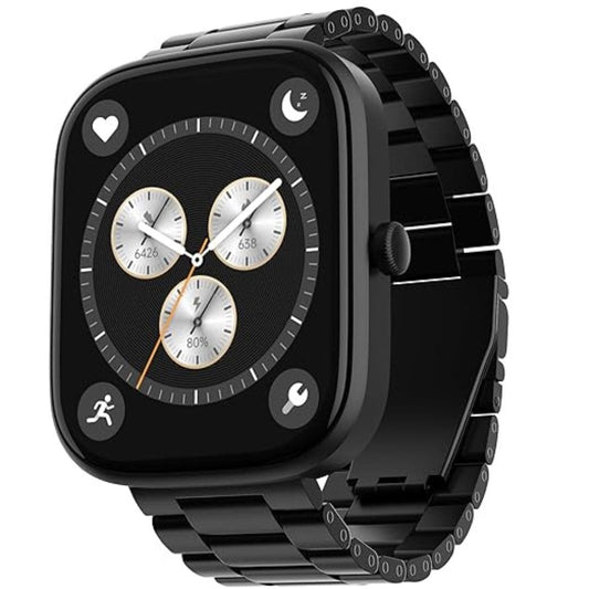 LX INDIA Smart Watch boAt Ultima Prism Smart Watch 1.96 (Steel Black)