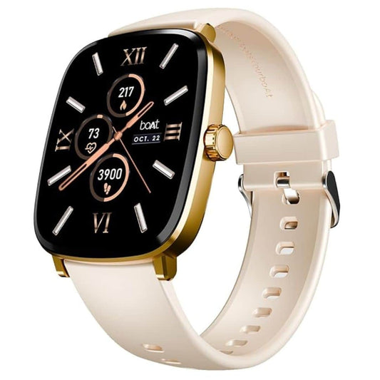 LX INDIA Smart Watch boAt Ultima Regal 2.01 AMOLED Display Smart Watch(Cherry Blossom)
