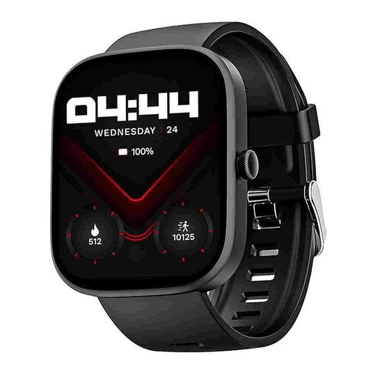 LX INDIA Smart Watch boAt Wave Convex 1.96 Smart Watch (Active Black)