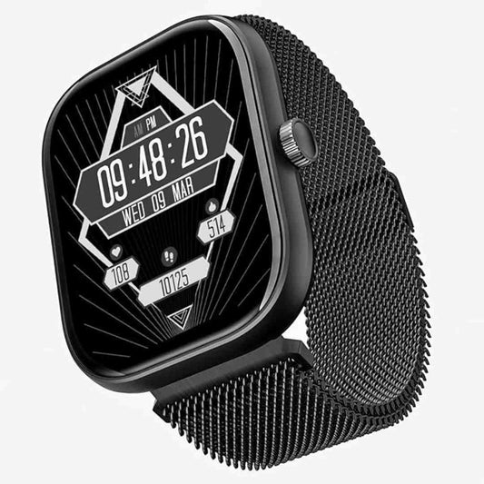 LX INDIA Smart Watch boAt Wave Sigma 2.01 Smart Watch (Metal Black)