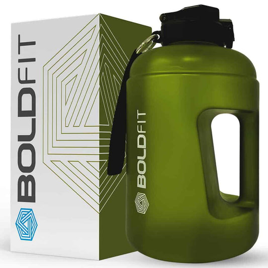 LXINDIA bottle Boldfit 2 Litre Water Bottle Army green