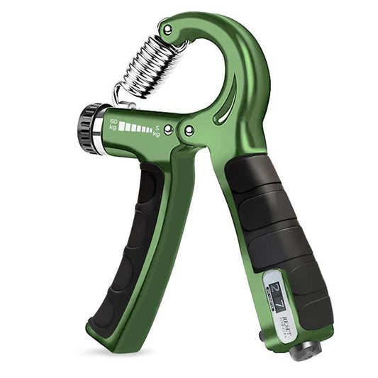 LX INDIA Health & Fitness Boldfit Adjustable Hand Grip Strengthener, Hand Gripper Army Green