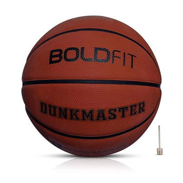 LXINDIA Basket Ball Boldfit Basketball Professional Basket Ball Men Dunkmaster No 7 Brown