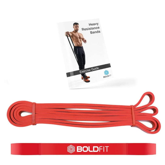 LX INDIA Health & Fitness Resistance Bands Boldfit Heavy Resistance Band for Workout Exercise