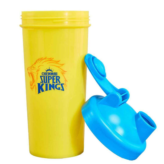 LX INDIA Shakers Boldfit Shaker for Gym Leakproof Gym Shaker Bottle Ideal for Protein - Chennai Super Kings - Yellow