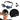 LX INDIA swimming set Boldfit Swimming Cap Goggles with Ear & Nose Plug Set