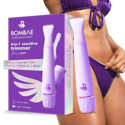 LX INDIA Eyebrow Trimmer and Plucker Bombae 6-in-1 Sensitive Trimmer for Women| Bikini Trimmer Eyebrow for Women