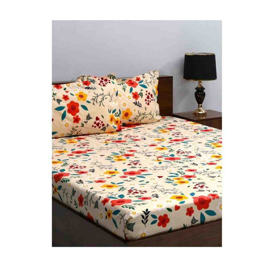 LXINDIA Cloth and Sheets Bombay Dyeing Vista 144 TC Bedsheet