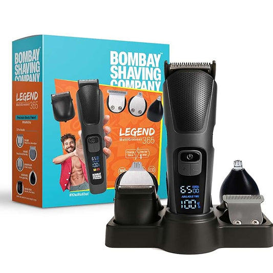 LX INDIA Trimmer Bombay Shaving Company 12 in 1 Full Body Trimmer for Man | Runs Nonstop for 300 Mins Rechargeable All In One Men Trimmer