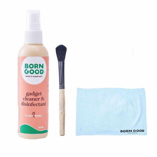 LX INDIA Mobile Cleaning Kit Born Good 3-in-1 Plant-Based Electronics & Gadget Disinfectant Cleaner Kit