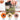 LX INDIA Chopper Borosil EazyPull Chopper with 6 Blades (Black)