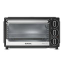 LXINDIA Microwave Ovan Borosil Prima 21 liter Oven Toaster Grill Black 1300 Watts