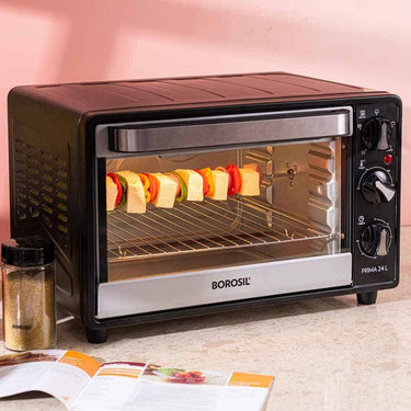 LXINDIA Microwave Ovan Borosil Prima 24 L Oven Toaster and Grill