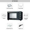 LXINDIA Microwave Ovan Borosil Prima 60 L Oven Toaster and Grill