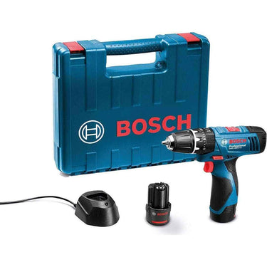 LXINDIA Drill Kit Bosch GSB 120LI Plastic Cordless Impact Drill Kit