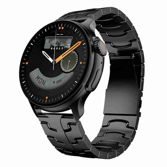 LX INDIA Smart Watch Boult Crown R Pro 2 Smartwatch (Charcoal Black)