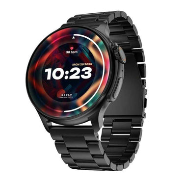 LXINDIA Smart Watch Boult Crown R Pro Smart Watch 1.43''HD AMOLED, Bluetooth Calling and AI Voice Assistant (Jet Black)