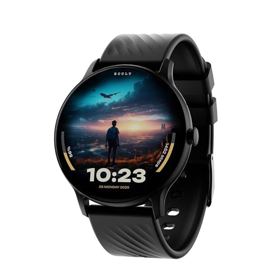LX INDIA Smart Watch Boult Dire Smartwatch (Black)