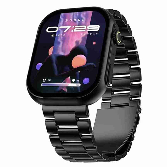 LX INDIA Smart Watch Boult Drift Max Smartwatch (Coal Black)