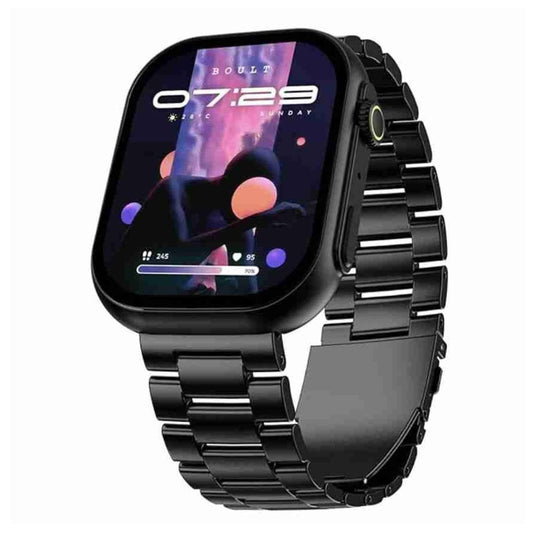 LX INDIA Smart Watch Boult Drift Max Smartwatch (Pure Black)