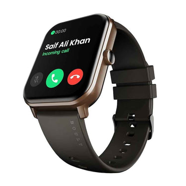 LXINDIA Smart Watch Boult Drift+ Smart Watch 1.85''HD Screen, Bluetooth Calling  and AI Voice Assistant (Black Coffee)