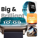 LXINDIA Smart Watch Boult Drift+ Smart Watch 1.85''HD Screen, Bluetooth Calling  and AI Voice Assistant (Denim Blue)