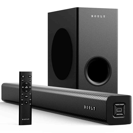 LX INDIA speaker Boult Just Launched X160 2.1 Channel Bluetooth Soundbar