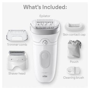 LX INDIA Epilator Braun Silk-epil 7-041 Epilator for women