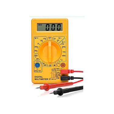 LXINDIA multimeters BRISTO LCD Display Digital Multimeter Digital Multimeter (Yellow Color)