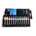 LXINDIA Water colour BRUSTRO Artist's Watercolour Paint Set of 12 Colours X 12ML Tubes