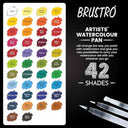 LXINDIA Water colour BRUSTRO Artist s Watercolour Pan (Set of 42 Colours)