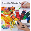 LXINDIA Water colour BRUSTRO Artist s Watercolour Pan (Set of 42 Colours)