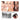LX INDIA Makeup Brush BS-MALL Makeup Brush Set 18 Pcs with black case